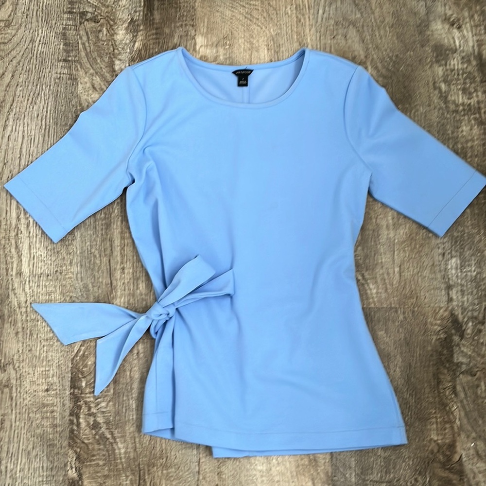 Ann Taylor side tie blouse